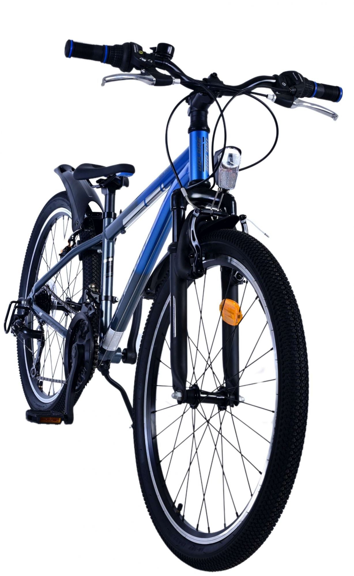 Volare XC Race Kinderfiets - 24 inch - 21 speed - Blauw/Grijs - Blauw, Grijs - 21 versnellingen - 8-10 jaar extra afbeelding 7