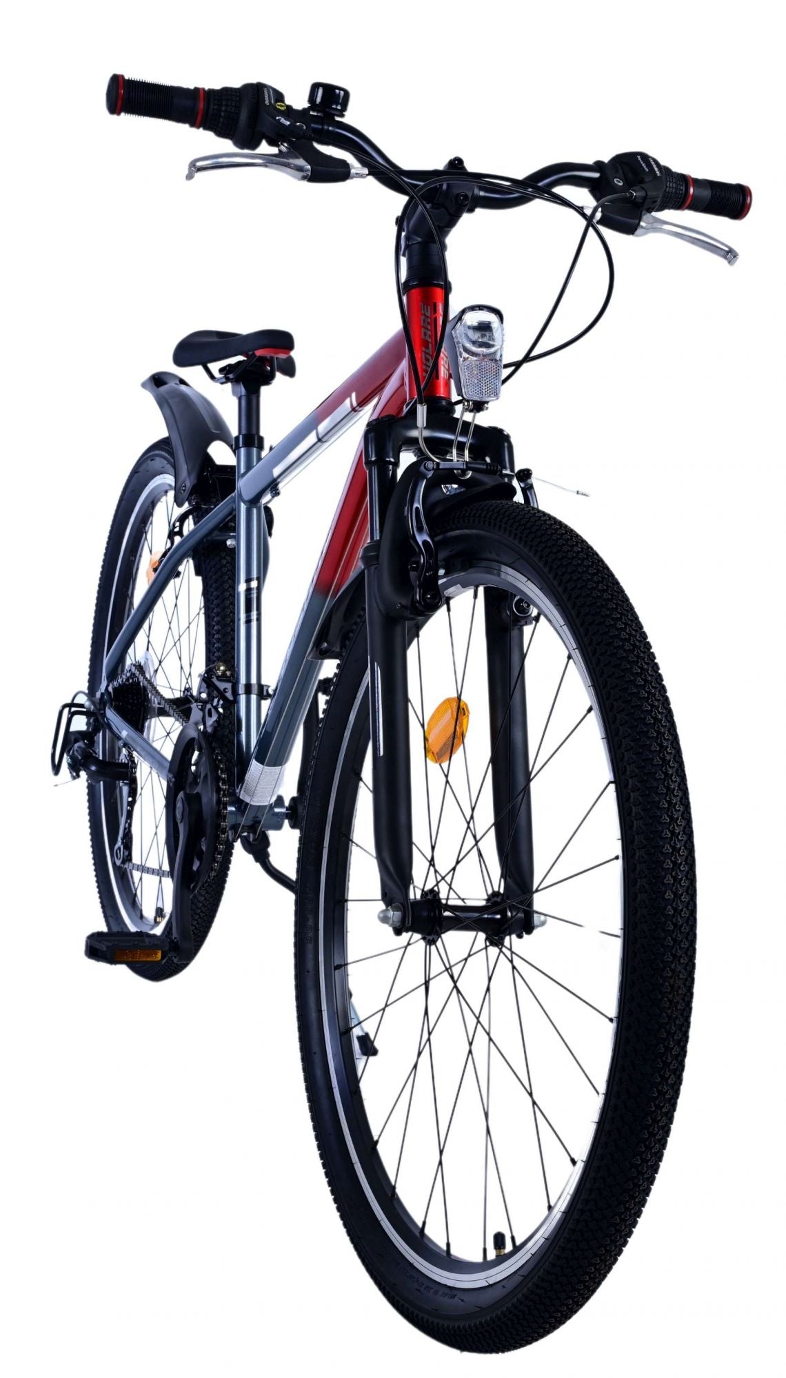 Volare XC Race Kinderfiets - 26 inch - 21 speed - Rood/Grijs - Rood, Grijs - 21 versnellingen - 10-12 jaar extra afbeelding 7
