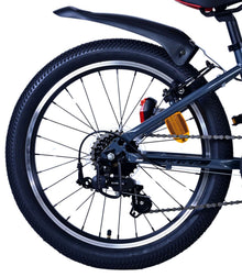 Volare XC Race Kinderfiets - 20 inch - 7 speed - Rood/Grijs - Rood, Grijs - 7 versnellingen - 6-8 jaar extra afbeelding 3