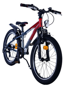 Volare XC Race Kinderfiets - 20 inch - 7 speed - Rood/Grijs - Rood, Grijs - 7 versnellingen - 6-8 jaar extra afbeelding 7