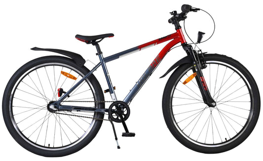 Volare XC Race Kinderfiets - 26 inch - Nexus 3 - Rood/Grijs - Rood, Grijs - 3 versnellingen - 10-12 jaar bij Fietstotaal