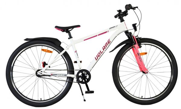 Volare XC Race Kinderfiets - 26 inch - Nexus 3 - Wit/Roze - Wit, Roze - 3 versnellingen - 10-12 jaar extra afbeelding 2