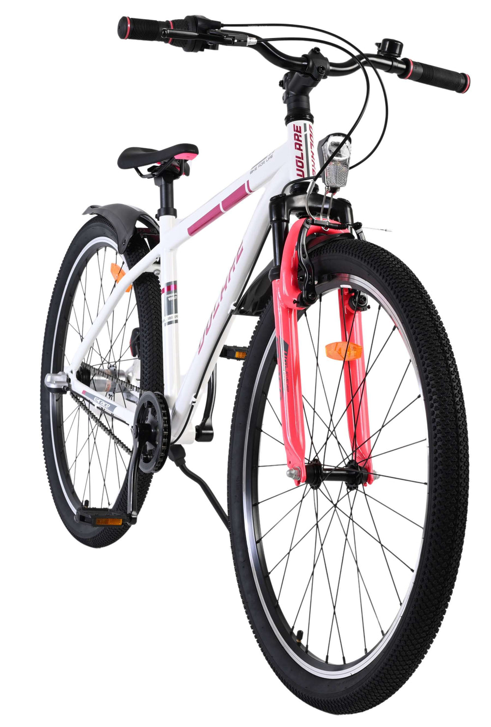 Volare XC Race Kinderfiets - 26 inch - Nexus 3 - Wit/Roze - Wit, Roze - 3 versnellingen - 10-12 jaar extra afbeelding 7