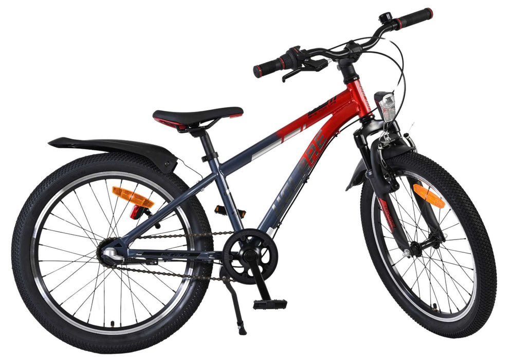 Volare XC Race Kinderfiets - 20 inch - Nexus 3 - Rood/Grijs - Rood, Grijs - 3 versnellingen - 6-8 jaar extra afbeelding 12