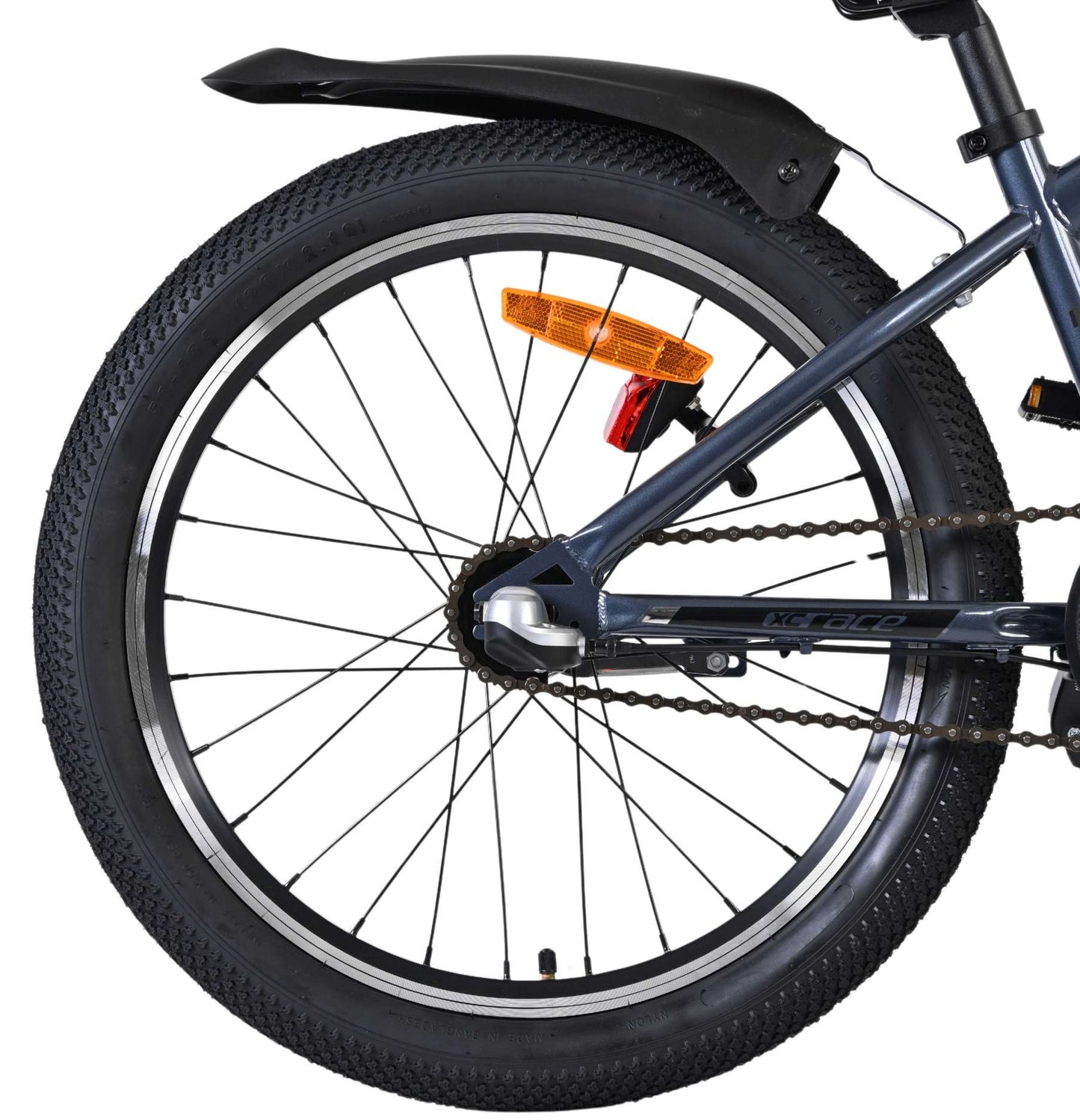 Volare XC Race Kinderfiets - 20 inch - Nexus 3 - Rood/Grijs - Rood, Grijs - 3 versnellingen - 6-8 jaar extra afbeelding 3