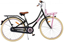 Volare Excellent Kinderfiets - Meisjes - 26 inch - Zwart - Shimano Nexus 3 versnellingen - 10-12 jaar extra afbeelding 2