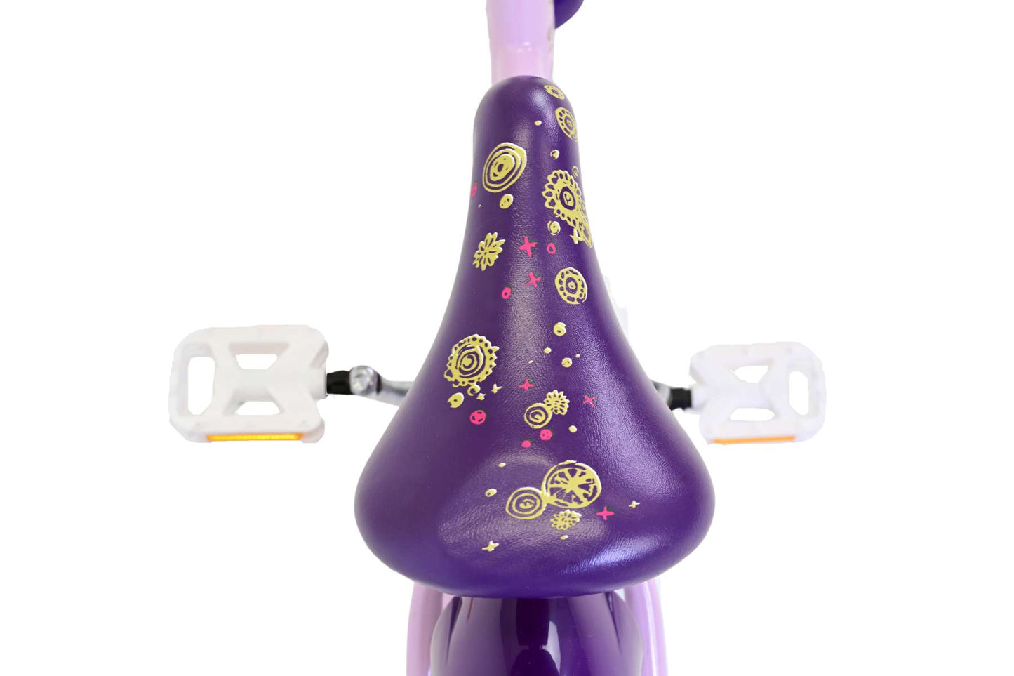Disney Wish Kinderfiets - Meisjes - 14 inch - Paars - 3-5 jaar extra afbeelding 6