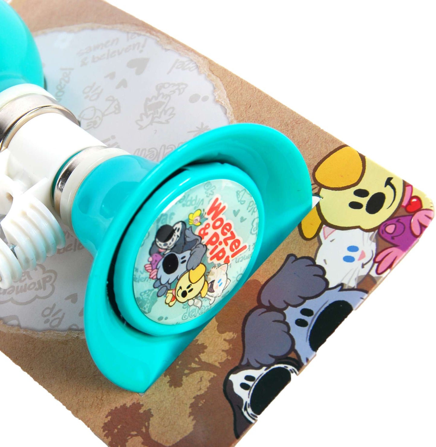 Woezel & Pip Fietstoeter - Kinderen - Mint Blauw extra afbeelding 5