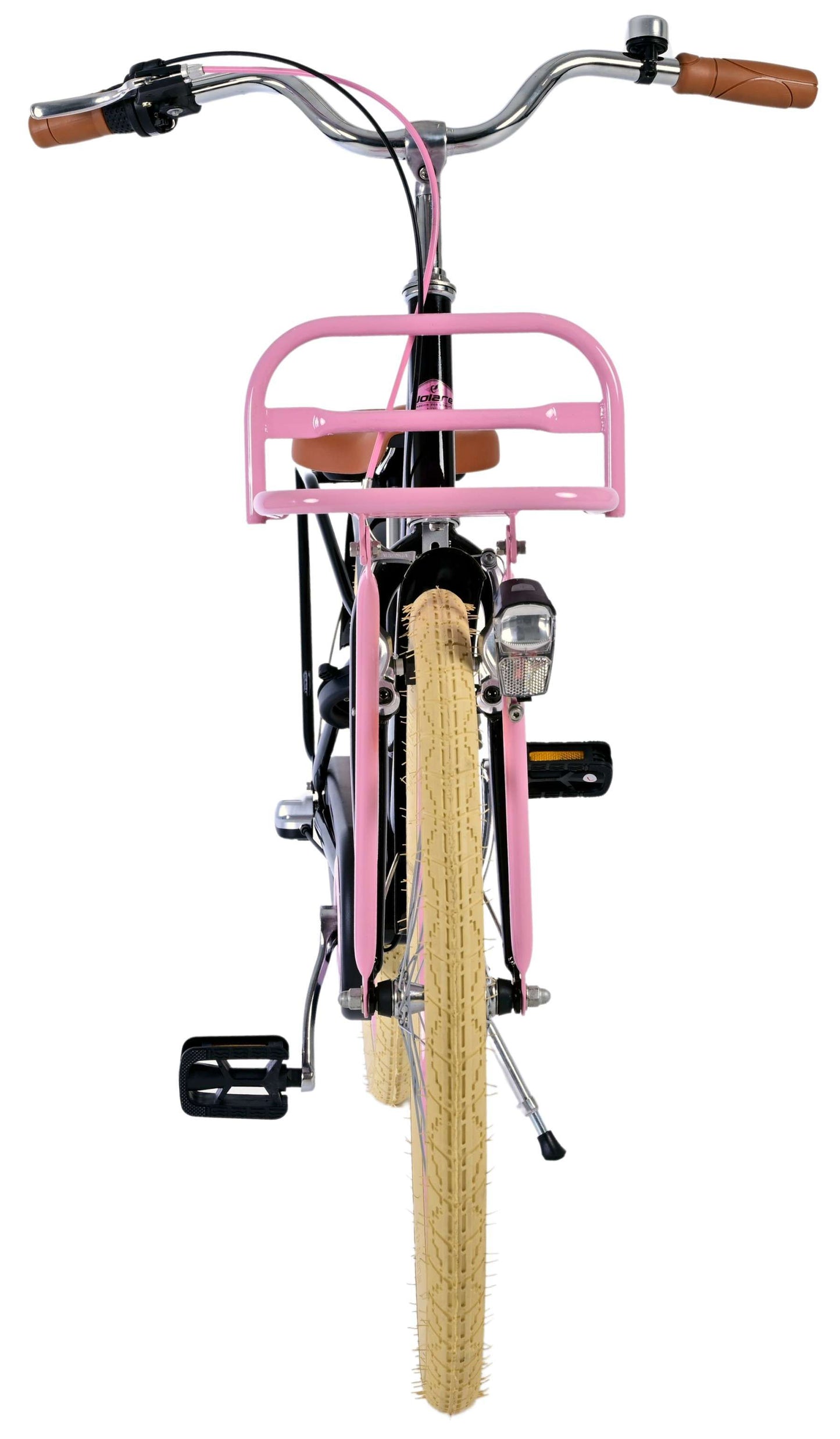 Volare Excellent Kinderfiets - Meisjes - 24 inch - Zwart - 3 Versnellingen - 8-10 jaar extra afbeelding 8