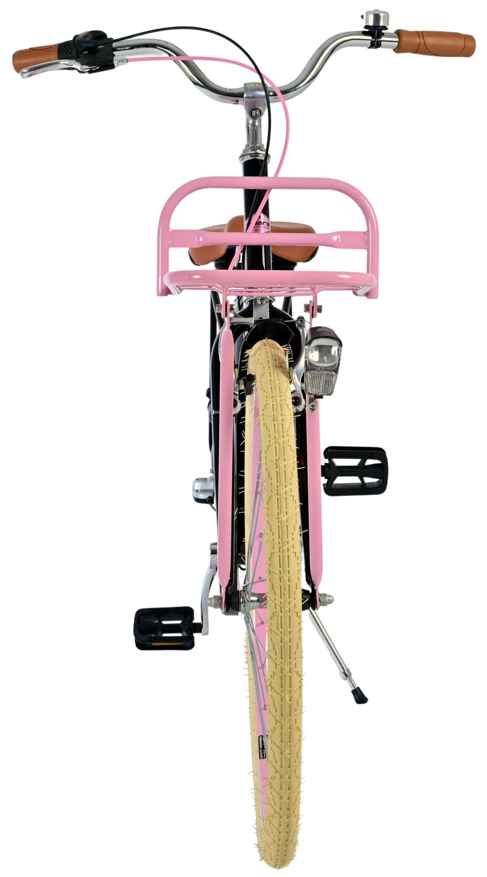 Volare Excellent Kinderfiets - Meisjes - 26 inch - Zwart - Shimano Nexus 3 versnellingen - 10-12 jaar extra afbeelding 8