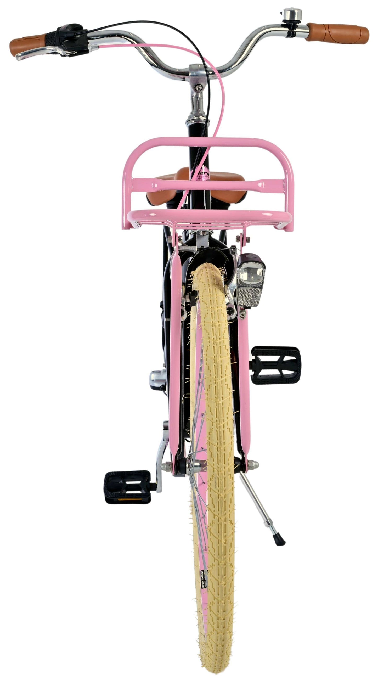 Volare Excellent Kinderfiets - Meisjes - 26 inch - Zwart - Shimano Nexus 3 versnellingen - 10-12 jaar extra afbeelding 8