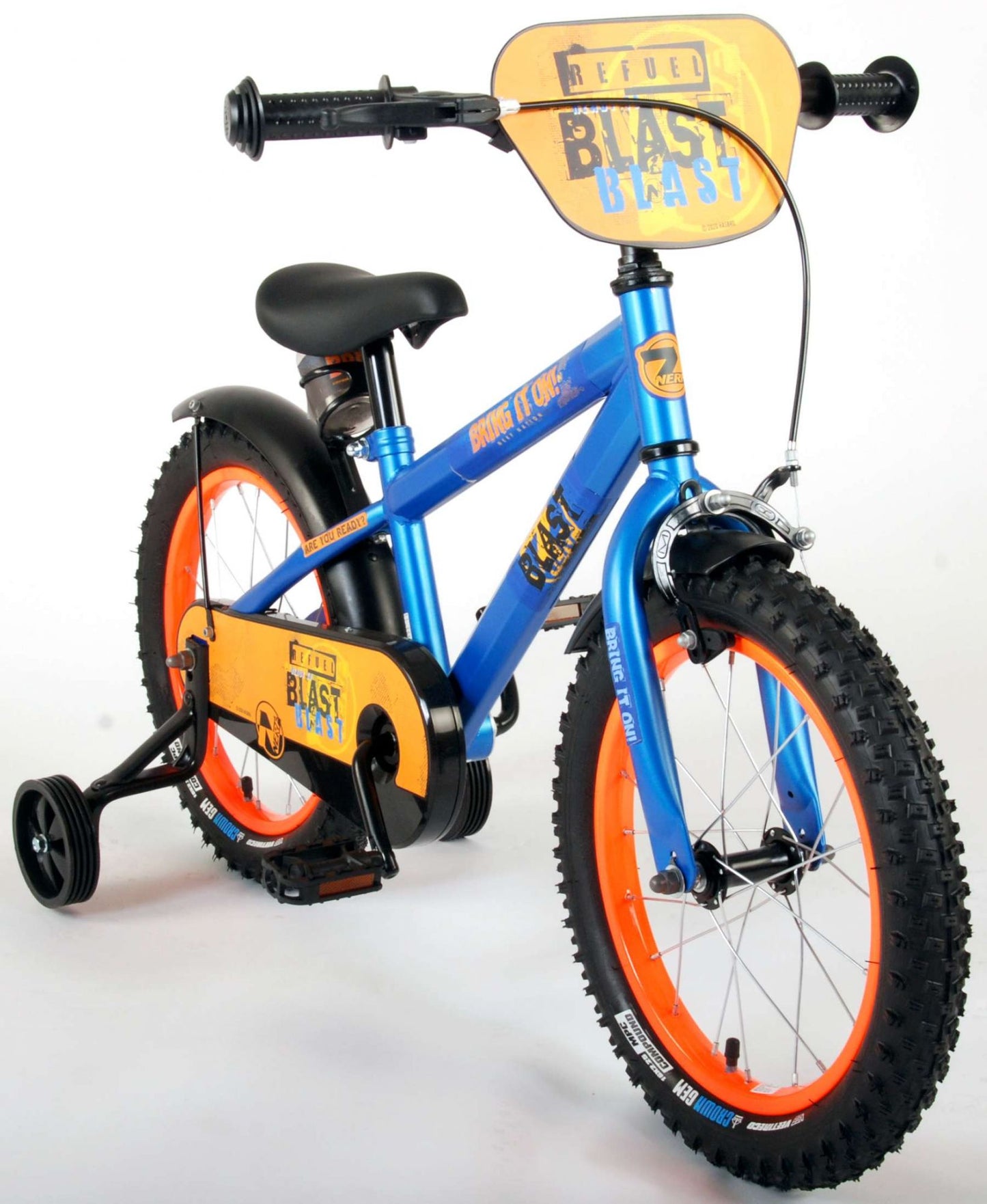 NERF Kinderfiets - Jongens - 16 inch - Satin Blue - Blauw - 4-6 jaar extra afbeelding 10