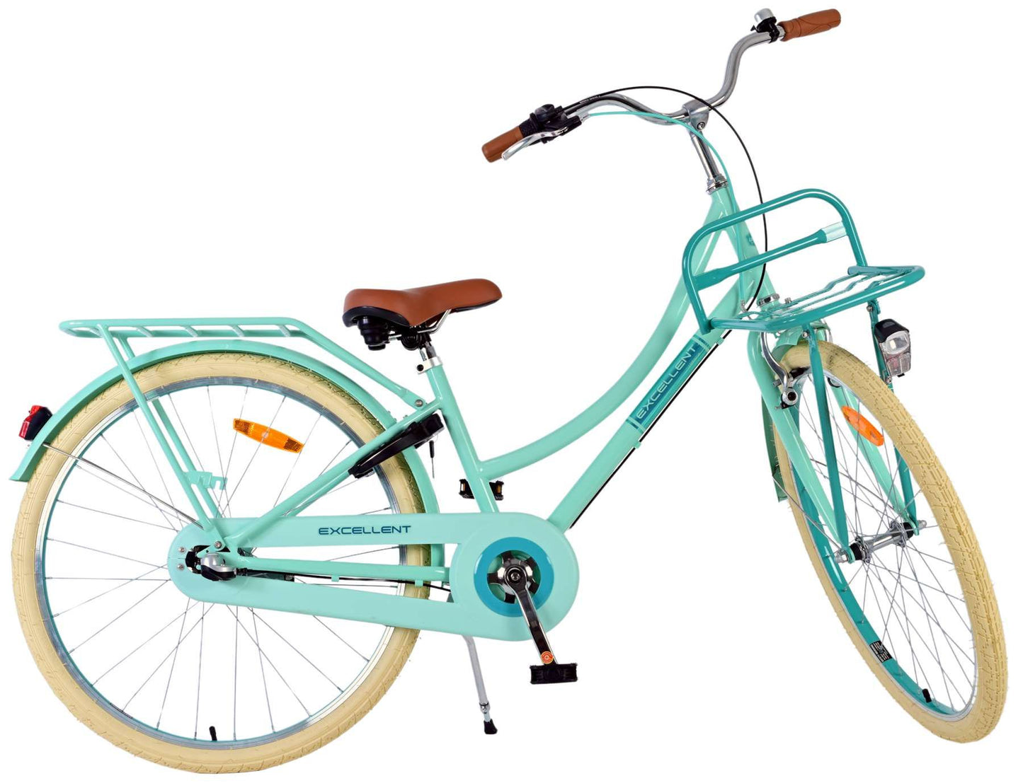 Volare Excellent Kinderfiets - Meisjes - 26 inch - Groen - Shimano Nexus 3 versnellingen - 10-12 jaar extra afbeelding 12