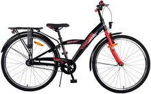 Volare Thombike Kinderfiets - Jongens - 26 inch - Zwart Rood - 3 versnellingen - Zwart, Rood - 10-12 jaar extra afbeelding 2