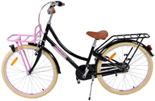 Volare Excellent Kinderfiets - Meisjes - 24 inch - Zwart - 3 Versnellingen - 8-10 jaar extra afbeelding 9